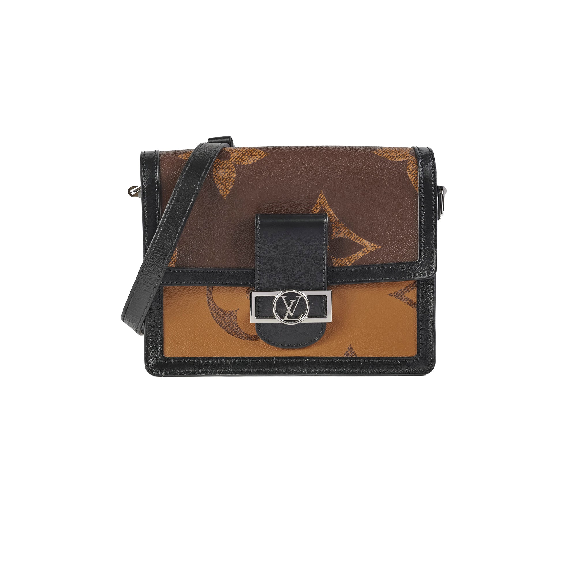 Louis Vuitton Dauphine MM Reverse Monogram Crossbody Bag – THE