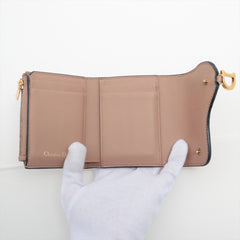 Dior Saddle Lotus Pink Nude Wallet Dior Saddle Lotus Pink Nude Wallet