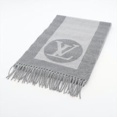 Louis Vuitton Echarpe Cardiff Grey Scarf Louis Vuitton Echarpe Cardiff Grey Scarf