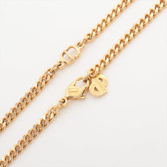 Christian Dior CD Gold Necklace Costume Jewellery Christian Dior CD Gold Necklace Costume Jewellery
