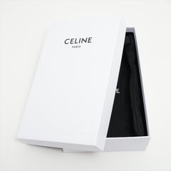 CELINE Triomphe Leather Large Long Wallet Taupe CELINE Triomphe Leather Large Long Wallet Taupe