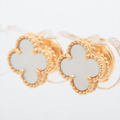 Van Cleef & Arpels Sweet Alhambra Mother of Pearl MOP Earrings Van Cleef & Arpels Sweet Alhambra Mother of Pearl MOP Earrings