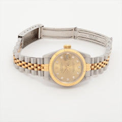 Rolex Datejust 26mm Two Toned with Diamonds Watch