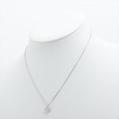 Van Cleef & Arpels Sweet Alhambra Diamond Necklace White Gold
