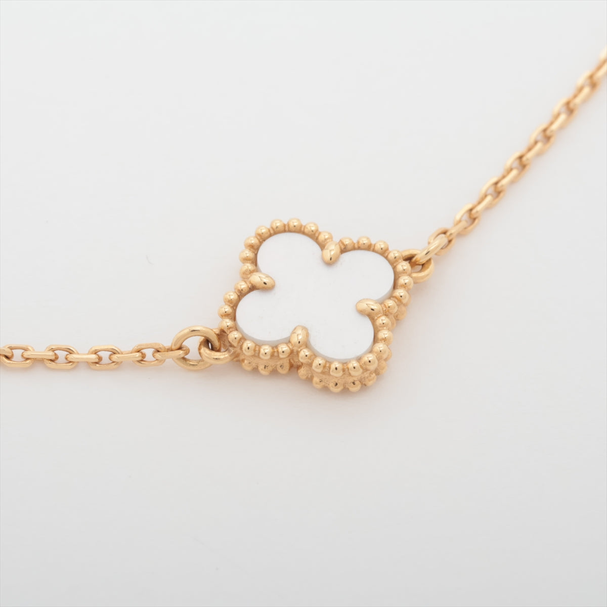 Van Cleef Arpels Sweet Alhambra Mother of Pearl Bracelet – THE