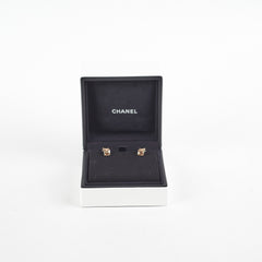 Chanel Coco Crush Earrings - Beige Gold Chanel Coco Crush Earrings - Beige Gold