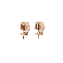 Chanel Coco Crush Earrings - Beige Gold Chanel Coco Crush Earrings - Beige Gold