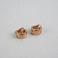 Chanel Coco Crush Earrings - Beige Gold Chanel Coco Crush Earrings - Beige Gold