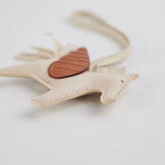 Hermes PM Touch Rodeo Bag Charm Craie Hermes PM Touch Rodeo Bag Charm Craie