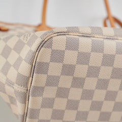 Louis Vuitton Neverfull MM Damier Azur Louis Vuitton Neverfull MM Damier Azur