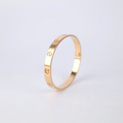 Cartier Love Rose Gold Size 17 Bracelet Cartier Love Rose Gold Size 17 Bracelet