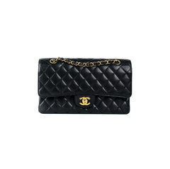 Chanel Medium M/L Caviar Classic Flap Black 23 series Chanel Medium M/L Caviar Classic Flap Black 23 series