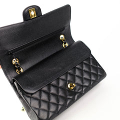Chanel Medium M/L Caviar Classic Flap Black 23 series Chanel Medium M/L Caviar Classic Flap Black 23 series