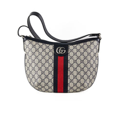 Gucci Ophidia GG Supreme Navy Shoulder Bag