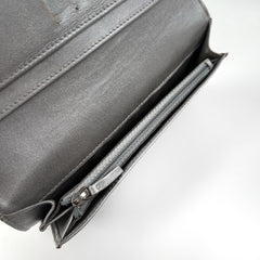 Chanel Yen Camelia Wallet Black Chanel Yen Camelia Wallet Black