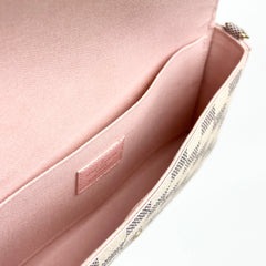 Louis Vuitton Felicie Pochette Damier Azur Pink Louis Vuitton Felicie Pochette Damier Azur Pink