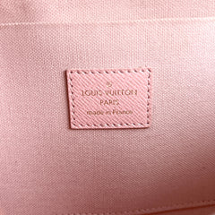 Louis Vuitton Felicie Pochette Damier Azur Pink Louis Vuitton Felicie Pochette Damier Azur Pink