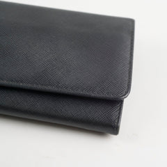 Prada Saffiano Wallet On Chain Black Prada Saffiano Wallet On Chain Black