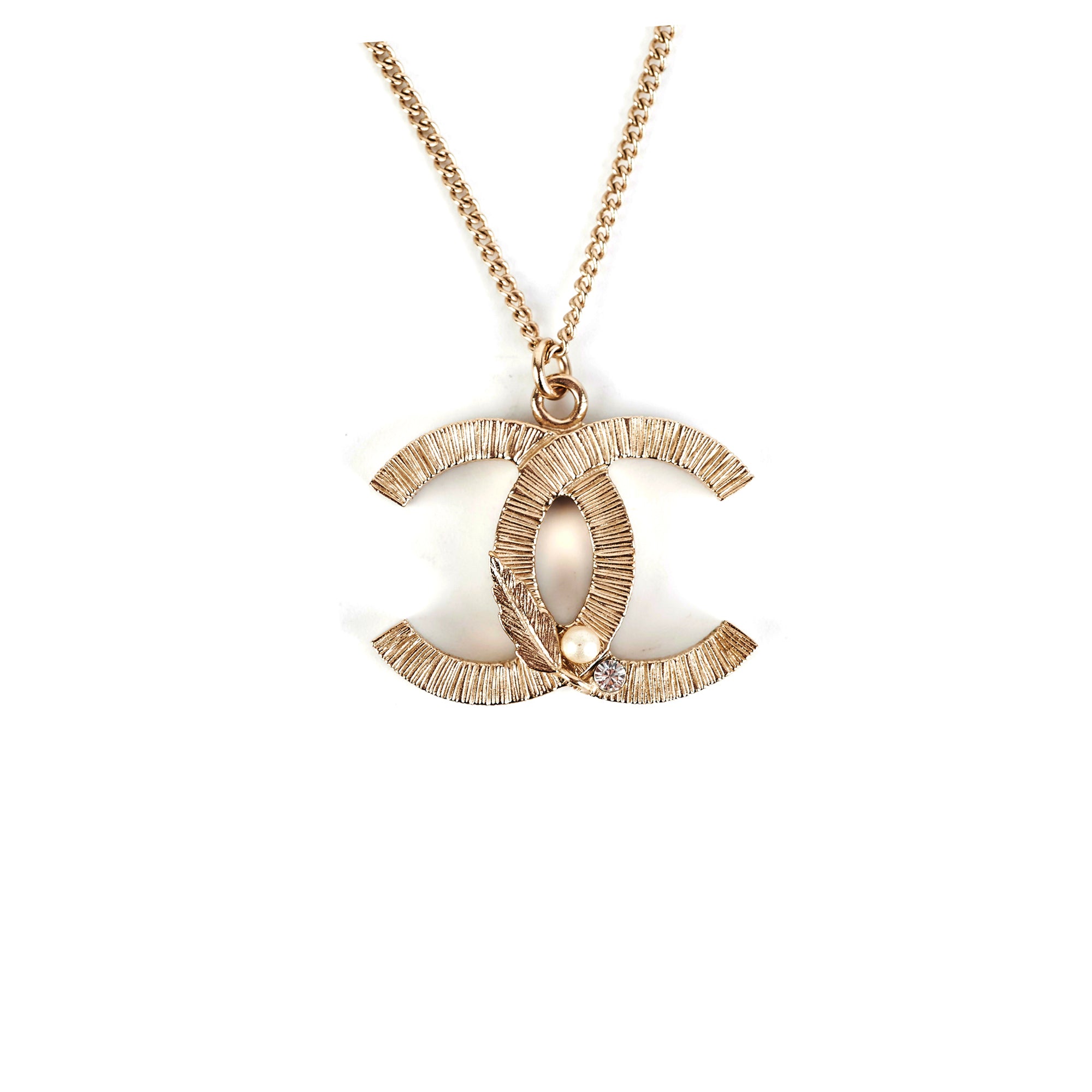 HOT Long Chanel Coco Necklace Chanel Coco Mark Logo Long