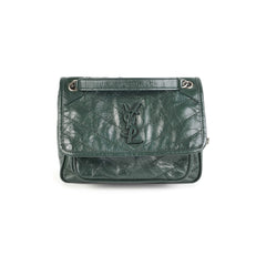 Deal of the Week- Saint Laurent Niki Baby Green Shoulder Bag Deal of the Week- Saint Laurent Niki Baby Green Shoulder Bag