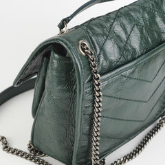 Deal of the Week- Saint Laurent Niki Baby Green Shoulder Bag Deal of the Week- Saint Laurent Niki Baby Green Shoulder Bag
