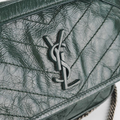 Deal of the Week- Saint Laurent Niki Baby Green Shoulder Bag Deal of the Week- Saint Laurent Niki Baby Green Shoulder Bag