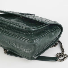 Deal of the Week- Saint Laurent Niki Baby Green Shoulder Bag Deal of the Week- Saint Laurent Niki Baby Green Shoulder Bag