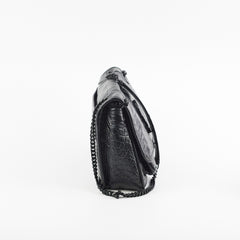 Saint Laurent Niki Baby Croc Embossed Shoulder Bag Saint Laurent Niki Baby Croc Embossed Shoulder Bag