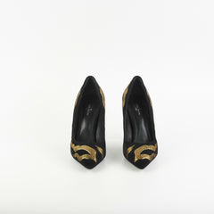 Louis Vuitton Black/Gold Heels Size 37 Louis Vuitton Black/Gold Heels Size 37