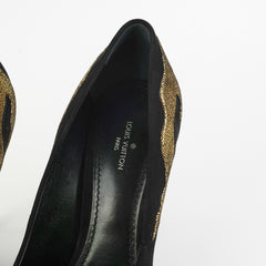 Louis Vuitton Black/Gold Heels Size 37 Louis Vuitton Black/Gold Heels Size 37