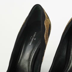 Louis Vuitton Black/Gold Heels Size 37 Louis Vuitton Black/Gold Heels Size 37