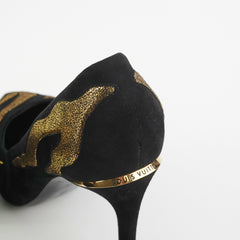 Louis Vuitton Black/Gold Heels Size 37 Louis Vuitton Black/Gold Heels Size 37