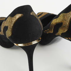 Louis Vuitton Black/Gold Heels Size 37 Louis Vuitton Black/Gold Heels Size 37