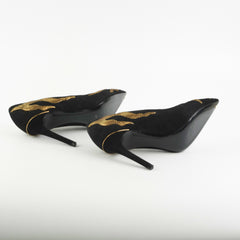 Louis Vuitton Black/Gold Heels Size 37 Louis Vuitton Black/Gold Heels Size 37