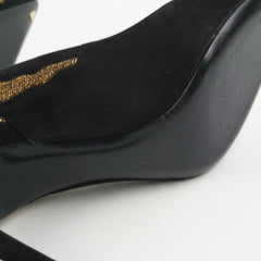 Louis Vuitton Black/Gold Heels Size 37 Louis Vuitton Black/Gold Heels Size 37