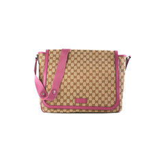 Gucci Baby Bag with Changemat Monogram Pink Gucci Baby Bag with Changemat Monogram Pink