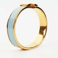 Hermes Clic H Bracelet PM Blue Hermes Clic H Bracelet PM Blue