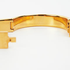 Hermes Clic H Bracelet PM Blue Hermes Clic H Bracelet PM Blue