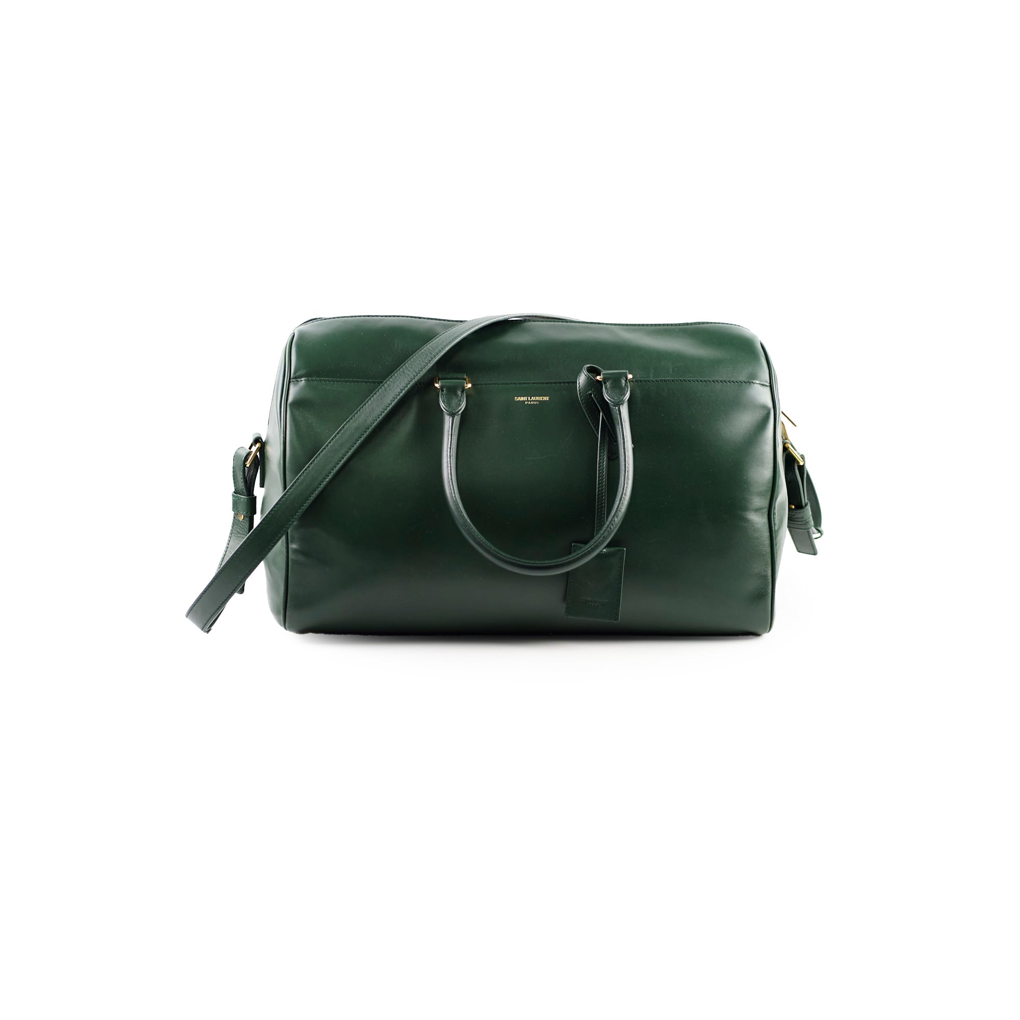 Saint Laurent Classic Duffle Dark Green – THE PURSE AFFAIR