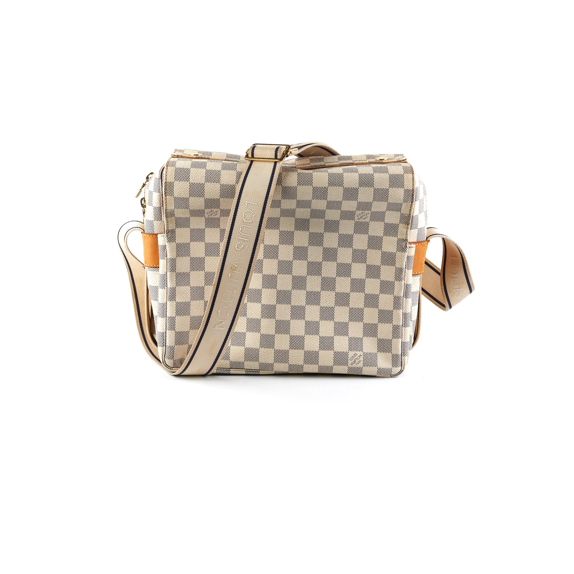 Louis Vuitton Naviglio Messenger Bag Damier Azur – THE PURSE AFFAIR