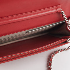 Chanel Wallet On Chain (WOC) Red Chanel Wallet On Chain (WOC) Red