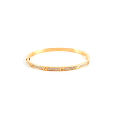 Cartier Love Bangle Pave Diamonds Yellow Gold (Size 17) Cartier Love Bangle Pave Diamonds Yellow Gold (Size 17)