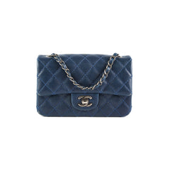 Chanel Mini Rectangular Blue Caviar Chanel Mini Rectangular Blue Caviar