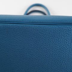 Hermes Birkin 35 Blue Jean Togo Stamp O Square (2011) Hermes Birkin 35 Blue Jean Togo Stamp O Square (2011)
