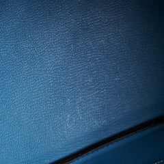 Hermes Birkin 35 Blue Jean Togo Stamp O Square (2011) Hermes Birkin 35 Blue Jean Togo Stamp O Square (2011)