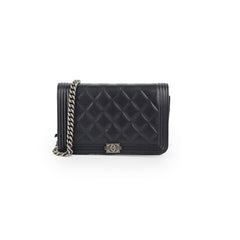 Deal of The Week - Chanel Boy Caviar Black Wallet On Chain WOC Deal of The Week - Chanel Boy Caviar Black Wallet On Chain WOC