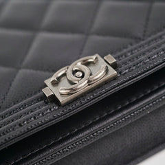 Deal of The Week - Chanel Boy Caviar Black Wallet On Chain WOC Deal of The Week - Chanel Boy Caviar Black Wallet On Chain WOC