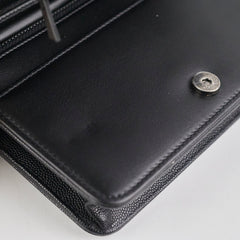 Deal of The Week - Chanel Boy Caviar Black Wallet On Chain WOC Deal of The Week - Chanel Boy Caviar Black Wallet On Chain WOC