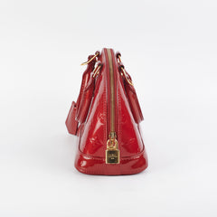 Louis Vuitton Alma BB Vernis Red Louis Vuitton Alma BB Vernis Red