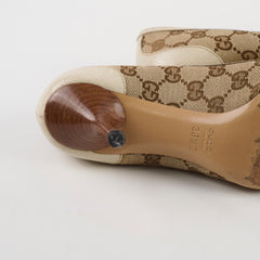 Gucci Monogram Horsebit Heels 36.5 Gucci Monogram Horsebit Heels 36.5